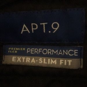 Forest green Apt9 extra slim fit premier flex 32 x 30